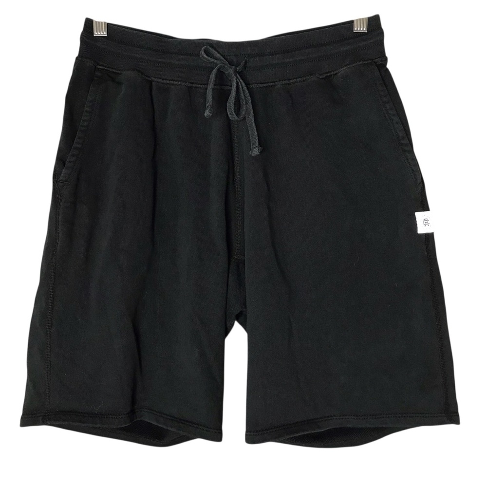 Reigning Champ Athletic Shorts Midweight Terry Black Workout Cotton Men's Medium